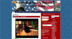 Desktop Screenshot of billybobneck.com