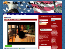 Tablet Screenshot of billybobneck.com